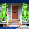 Zhanmai 3 Pieces 63 Inch Giant Inflatable Alien Blow up Jumbo Green Inflate Alien for Theme Birthday Party Favors Decorations Indoor Outdoor Photo Prep Halloween Easter Christmas Decorations view 2
