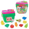 CoComelon Veggie Fun Learning Basket, Pretend Play Food, Preschool Learning and Education, 10-pieces, Music and Sounds, Officially Licensed Kids Toys for Ages 18 Month by Just Play view 1