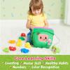 CoComelon Veggie Fun Learning Basket, Pretend Play Food, Preschool Learning and Education, 10-pieces, Music and Sounds, Officially Licensed Kids Toys for Ages 18 Month by Just Play view 3