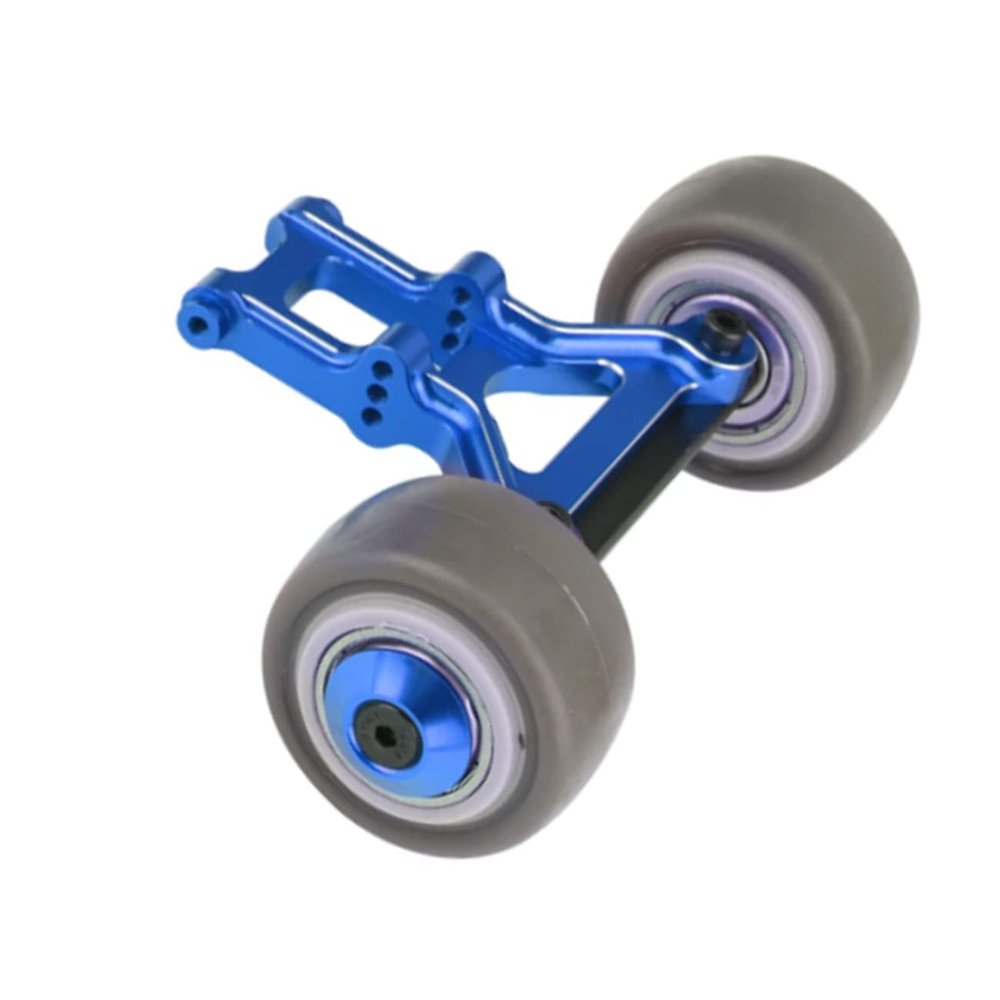 Aluminum Wheelie Bar Set Upgrades Part for Arrma Kraton 6S BLX,Typhon 6S BLX,Outcast 6S BLX,Talion 6S BLX,Notorious 6S BLX,Replacement# AR320366 (Blue
