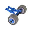 Aluminum Wheelie Bar Set Upgrades Part for Arrma Kraton 6S BLX,Typhon 6S BLX,Outcast 6S BLX,Talion 6S BLX,Notorious 6S BLX,Replacement# AR320366 (Blue view 1