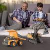 DDAI Remote Control Construction Dump Truck Toy - RC Dump Truck Toys- Construction Toys Vehicle- RC Truck Toys for 8 9 10 11 12 Year Old Boys and up- Toy Trucks view 4