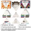 Think Tank Scholar 520 Sight Words Flash Cards + Triangle Math Set 752 Equations (Award-Winning) - Preschool (Pre K) Kindergarten 1st-3rd Grade Homeschool (Kids Ages 3-9) Dolch & Fry High Frequency view 3