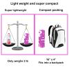 KidzAdventure 2 in 1 Kids Tent for Camping/Kids Play Tent| Backpacking Tent for Kids |Easy Set UP |Pink Best Friends Theme Camping Tent view 4