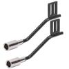 Metal Exhaust Pipes for RC Car, 1Pair Metal RC Car Simulation Decoration Exhaust Pipe Accessories for scx10 1/10 view 2
