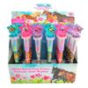 TINYMILLS 24 Pcs Horse Pony 2 in 1 Stackable Stacking Crayon with Extra Stamper Topper, Kids Party Favors, Goodie Bag Stuffers, Classroom Rewards, Prizes view 1