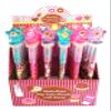 TINYMILLS 24 Pcs Donuts 2 in 1 Stackable Stacking Crayon with Extra Stamper Topper, Kids Party Favors, Goodie Bag Stuffers, Classroom Rewards, Prizes view 1