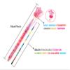 TINYMILLS 24 Pcs Donuts 2 in 1 Stackable Stacking Crayon with Extra Stamper Topper, Kids Party Favors, Goodie Bag Stuffers, Classroom Rewards, Prizes view 2
