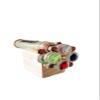 MUSKAN NAUTICAL STORE Unique Classic Kaleidoscope Double Wheel Kaleidoscope Shinny Brass Kaleidoscope Gifts Anniversary,Christmas view 2