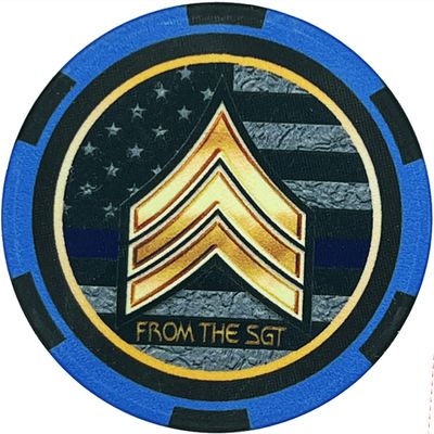 Thank You from The SGT Poker Chip x 25