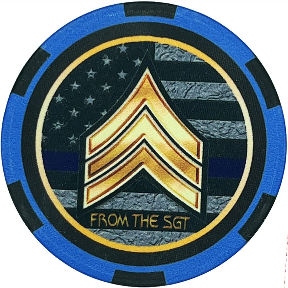 Thank You from The SGT Poker Chip x 25