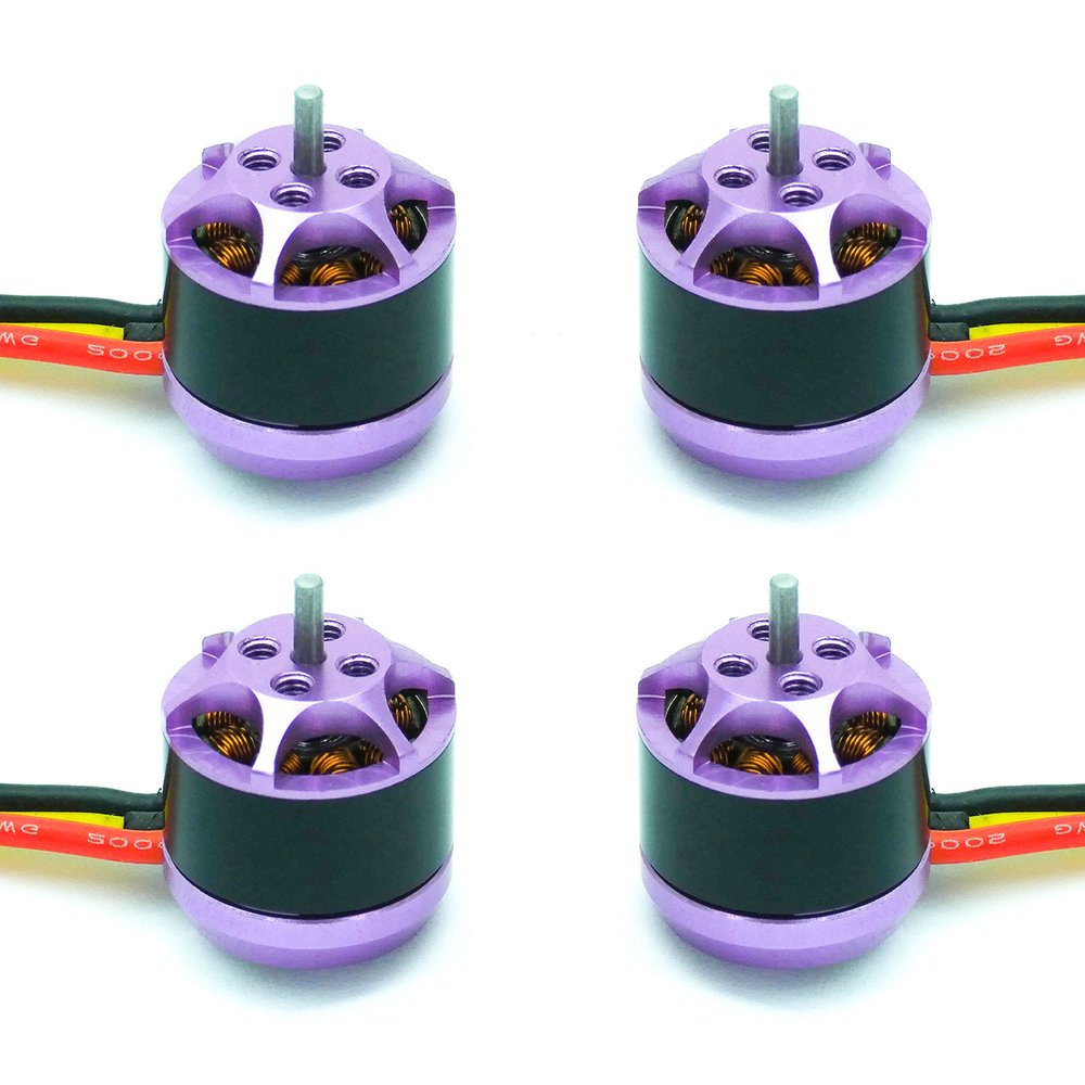 4PCS 1106 Brushless Motor 4000KV 3-4S for 2-3" Propeller