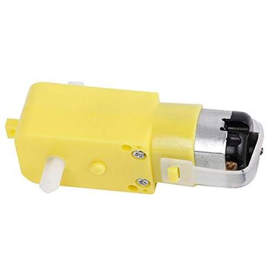 1/2pcs 3V-6V DC Motor Geared Car Chassis Four-wheel Drive Anti-Interference - (Speed(RPM): 2pcs)