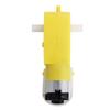 1/2pcs 3V-6V DC Motor Geared Car Chassis Four-wheel Drive Anti-Interference - (Speed(RPM): 2pcs) view 2