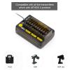 HTLNUZD Flysky FGr12B 12 Channels Control Receiver 2.4GHz PWM/PPM/I-Bus Data Output AFHDS 3 for FS PL18 / NB4 / NB4 Lite / FRM302 RC Car Boat Vehicle Transmitter view 3