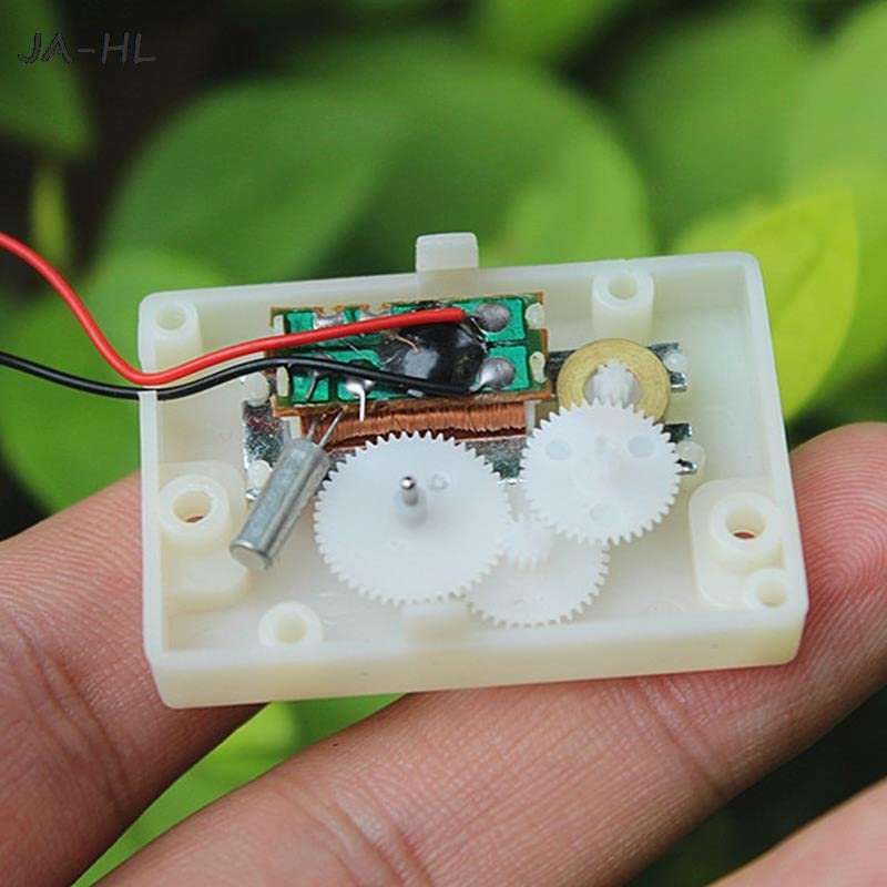 5PCS DC 1.5V-3V 5RPM DC Pulse Motor Small Deceleration Brushless Stepper Motor Low Speed Slient