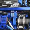Aluminum 7075-T6 Main Gear Cover For Traxxas 1/8 4WD Sledge Monster Truck 95076-4 - 11Pc Set Black view 2