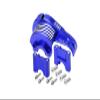 Aluminum 7075-T6 Main Gear Cover For Traxxas 1/8 4WD Sledge Monster Truck 95076-4 - 11Pc Set Blue view 1