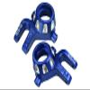 Aluminum 7075-T6 Front Knuckle Arms For Traxxas 1/8 4WD Sledge Monster Truck 95076-4 - 2Pc Set Blue view 1
