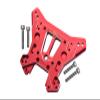 Aluminum 7075-T6 Rear Damper Plate For Traxxas 1/8 4WD Sledge Monster Truck 95076-4 - 5Pc Set Red view 1