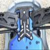 Aluminum 7075-T6 Front Chassis Protection Plate For Traxxas 1/8 4WD Sledge Monster Truck 95076-4 - 8Pc Set Black view 2