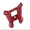 Aluminum 7075-T6 Front Damper Plate For Traxxas 1/8 4WD Sledge Monster Truck 95076-4 - 1Pc Set Red view 1