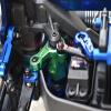 Aluminum 7075-T6 Steering Assembly For Traxxas 1/8 4WD Sledge Monster Truck 95076-4 - 3Pc Set Blue view 4