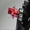 Aluminum 13Mm Hex Adapters For Traxxas 1/8 4WD Sledge Monster Truck 95076-4 - 6Pc Set Red view 4