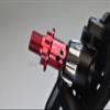 Aluminum 13Mm Hex Adapters For Traxxas 1/8 4WD Sledge Monster Truck 95076-4 - 6Pc Set Black view 2