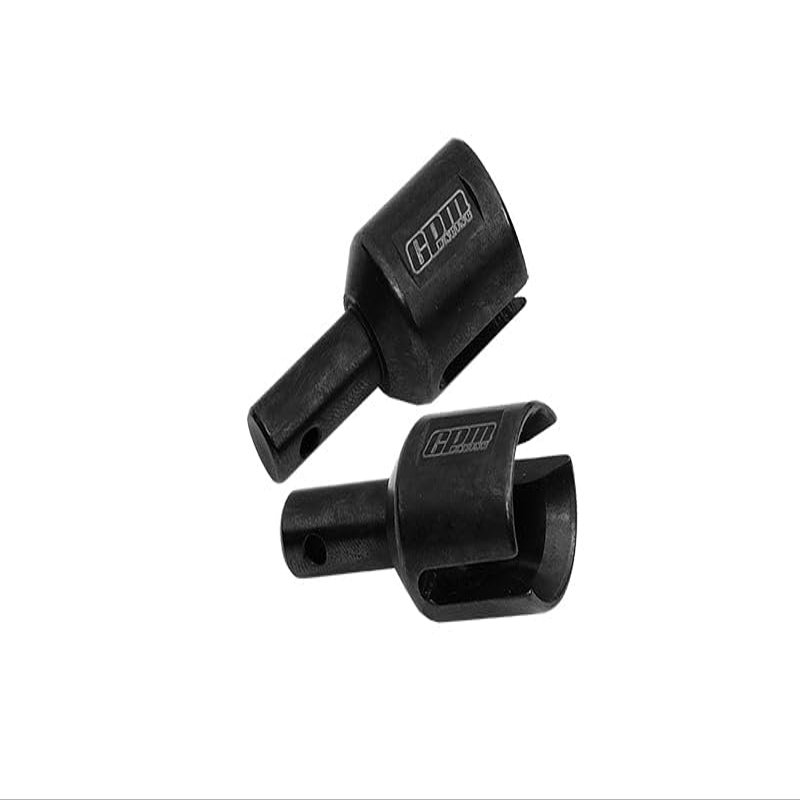 Medium Carbon Steel Front Or Center Or Rear Diff Outdrive For Traxxas 1/8 4WD Sledge Monster Truck 95076-4 - 2Pc Set Black