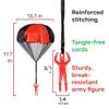 nutty toys Parachute Toys for Kids - Tangle Free Outdoor Flying Parachute Men, Top Indoor & Outside, 3 4 5 6 7 8 9 10 11 12 Year Old, Best Valentines Day Idea 2026, Unique Boy & Girl Easter Gifts view 3