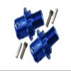 Aluminum 13Mm Hex Adapters For Traxxas 1/8 4WD Sledge Monster Truck 95076-4 - 6Pc Set Blue view 1