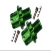 Aluminum 13Mm Hex Adapters For Traxxas 1/8 4WD Sledge Monster Truck 95076-4 - 6Pc Set Green view 1