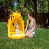 Poolmaster Inflatable Swimming Pool Kiddie Pool with Sun Shade, Baby Lion Small view 4