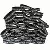 SayitBands 100 Do Justice Love Mercy Walk Humbly Silicone Wristband Bracelets Micah 6:8 view 1