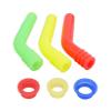 RC Exhaust Extension Tube Silicone Pipe & Silicone Gasket for 1/8 1/10 Nitro HSP HPI Axial Himoto Redcat RC Nitro Power Car Truck 6 Pcs/Set (Mixed-Colors) view 1