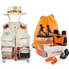 Adventure Kidz Outdoor Explorer Kit - Orange Adventure Kit and Vest and Hat Bundle, 9 Items view 1