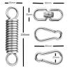 Aolity Mdingbao-Compression Spring Heavy Duty Sandbag Hanger Suspension SUS304 Extension Spring Hooks Concrete Wooden Swing Hangers Set, Good Corrosion Resistance view 2