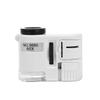 Microscope Accessories Kit 60X Zoom Microscope Magnifier for Phone Portable Magnifying with LED Light Microscope Slides view 1