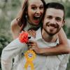 2 Packs Baby Shower Decorations Yellow Mommy to Bee Sash and Daddy to Bee Pin Tinplate Badge for Baby Welcome Party view 3