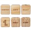 Nautical Beach Decor Giant Left Right Center Bonus Dice Game - Unique Bonus Special Sides for Traditional or Bonus Play with 24 Huge Chips & Carry Bag view 2