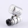 Microscope Accessories Kit Mini 60X Pocket Microscope Jewelry Magnifier Microscope Slides view 4