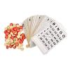 SEETOOOGAMES Vintage Wooden Bingo Game Set-120 Bingo Number Cards and 75 Chess view 1