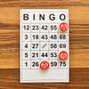 SEETOOOGAMES Vintage Wooden Bingo Game Set-120 Bingo Number Cards and 75 Chess view 3