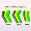 RC Car Engine Exhaust Pipe, 1 Pc Universal Silicone End Deflector Exhaust Extension for Nitro RC Model Car Plane for HSP Himoto HPI Traxxas Losi Axial (Color : 1 pc 10mm Grey) view 3