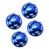 4Pc Set Upgrades Aluminum 6061-T6 Wheel Lock with 1/8 4Wd Sledge Monster Truck 95076-4 Rc Cars by GPM (Blue) view 1