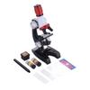 Lab Microscope Slides 100X-450X Microscope Kit Biological Microscope Microscope Parts (Color : Red) view 1