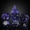 UDIXI Gemstone DND Dice Set 7PCS Cat's Eye Stone D&D Polyhedral Dice for Role Playing Tabletop Games view 2
