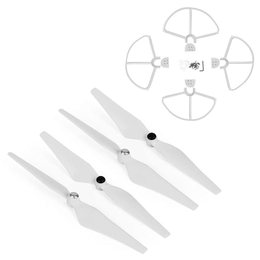 Heaveant 4pcs Propeller Props Guard Protector for Phantom 3 Standard Professional Advanced Quick Release Blade Bumper 9450