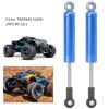 1/10 RC Crawler Shocks, plplaaoo 2Pcs RC 80mm Aluminum Built in Spring Shock Absorber Damper for 1/10 RC Crawler Car TRX4 SCX10 D90 Upgrade Parts (Blue), Slash 2WD Upgrades view 4